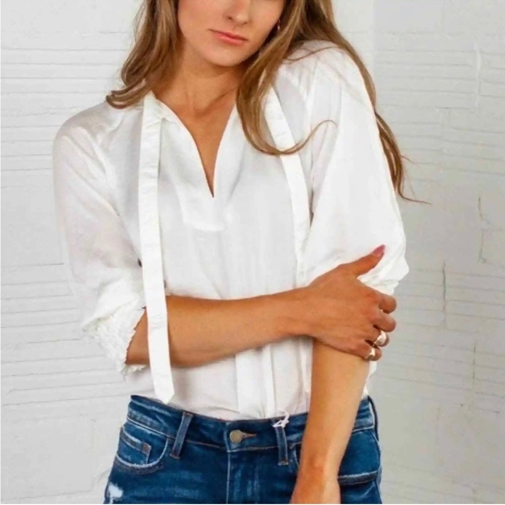 Anthropologie Bishop + Young Harper Smock Top Size XS NEW